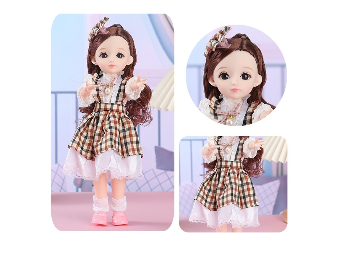 Elysve Boneca Menina Presente Para Menina 30cm