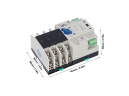 Switch De Transferência Automática Laxiscreed Para Alimentação Elétrica Dual 220v Em Comércio E Fábricas