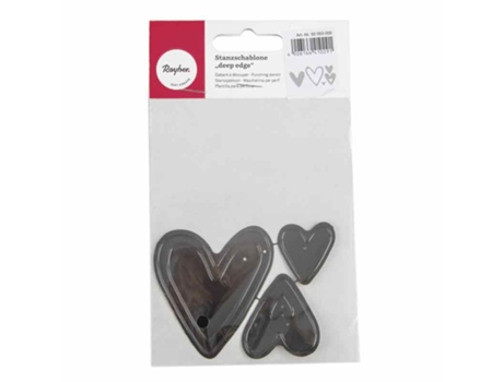 Patrones de acero de matriz de corte corazones