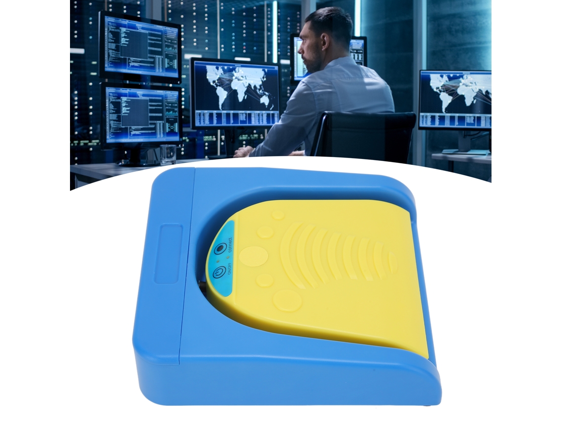 Pedal Simples Sem Fio Com Fio Usb Dois Modos De Conexão Pedal Ergonômico De Alta Sensibilidade Slowmoose