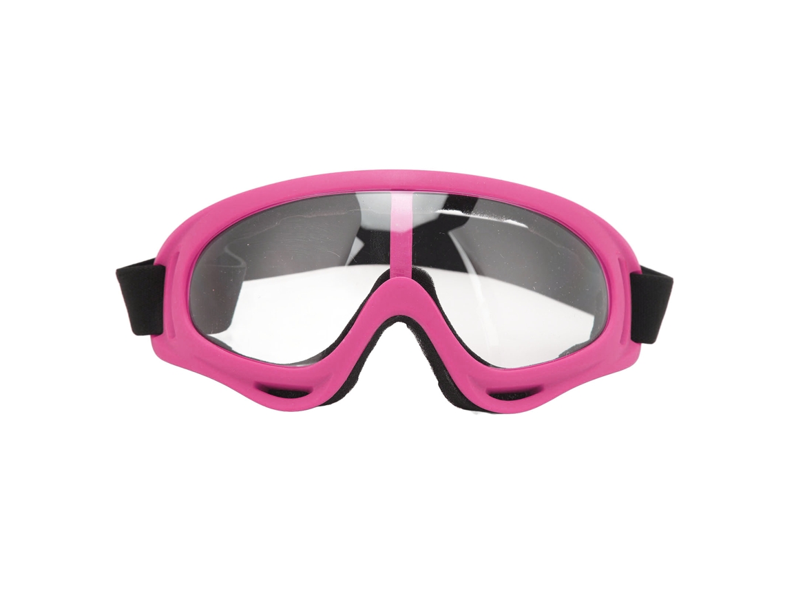 Óculos de Ski Transparentes Uv Proteção Rosa