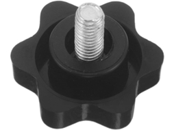 Botão De Aperto Porca Hexagonal Em Forma Estrela Plástico Com Cabo Antiderrapante Para Armários E Máquinas
