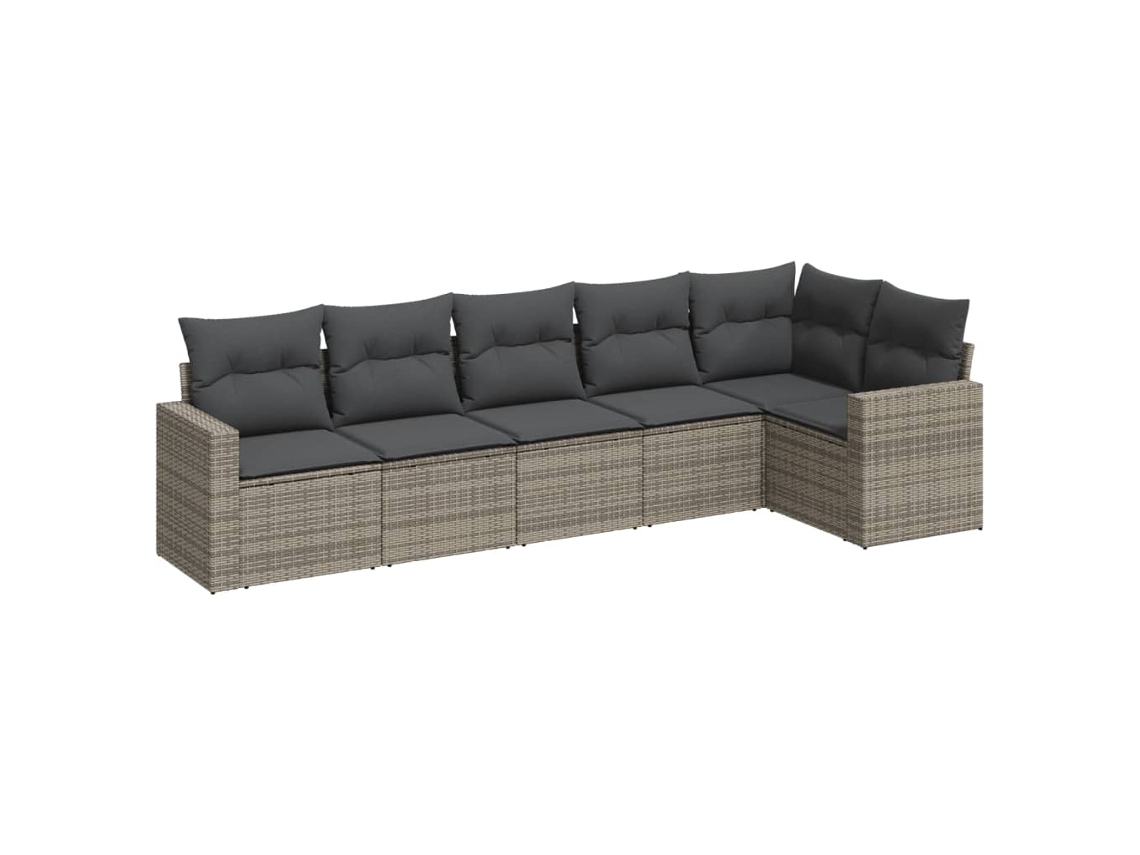 Garden Sofa Set, Garden Sofa Sets Vidaxl Cinzeto Rattan / Vime (n/a)