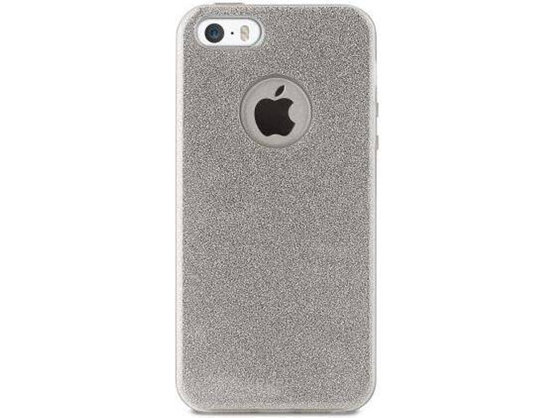Capa iPhone 5, 5s, SE PURO Shine Prateado