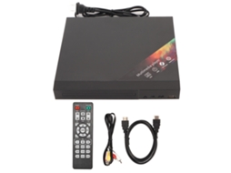 Aetheria reprodutor de Dvd Compacto com Interface Hd e Controle Remoto para Tv All Region