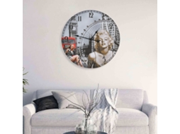 Vidaxl Relógio De Parede Vintage 60 Cm