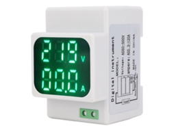 Medidor Digital de Tensão e Corrente Ca 0.3 120a com Display Led 0.56 Polegadas