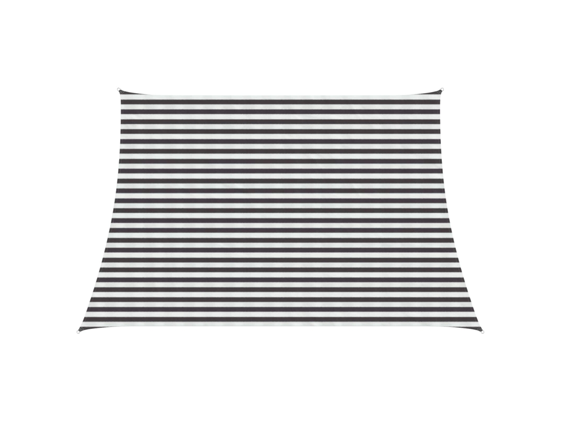 Conjunto 1 Vela De Sombra Vidaxl Antracite Polietileno De Alta Densidade (4/5 X 3 M)