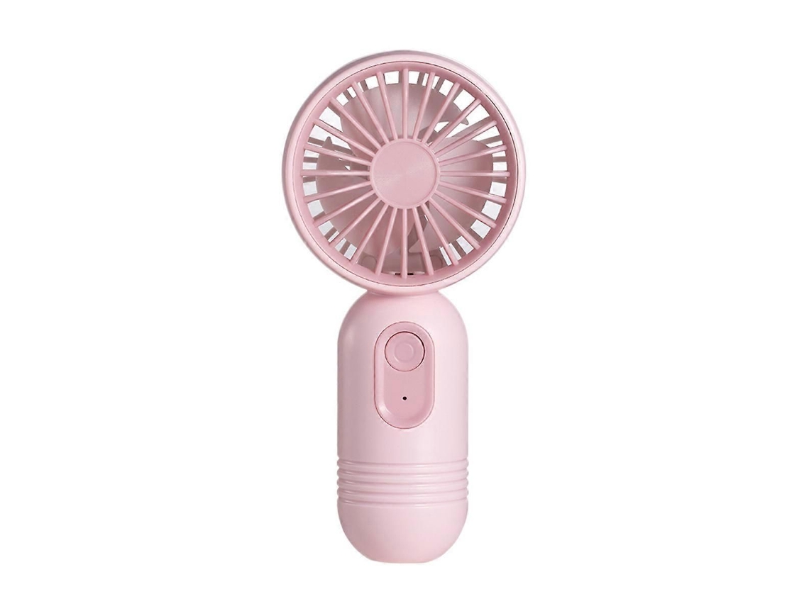 Mini Ventilador Portátil, De Mão Fofo E Leve, Pequeno Pessoal, Com 3 Velocidades Recarga Usb.
