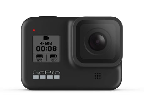 Action Cam GOPRO HERO 8 Black (4K Ultra HD - 12 MP - Wi-Fi e Bluetooth)