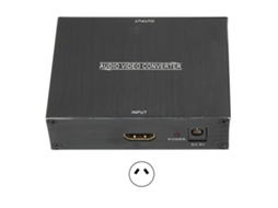 Conversor HDMI para VGA com Áudio e Saída Óptica EOOCOO