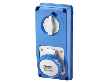Base Fixa Intertravada 2Pt 16A 200-250V 50/60Hz Ip67 Gw66304N GEWISS
