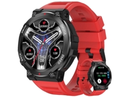 Smartwatch I96 35 Dias de Autonomia de Bateria Ultra Longa Vermelho