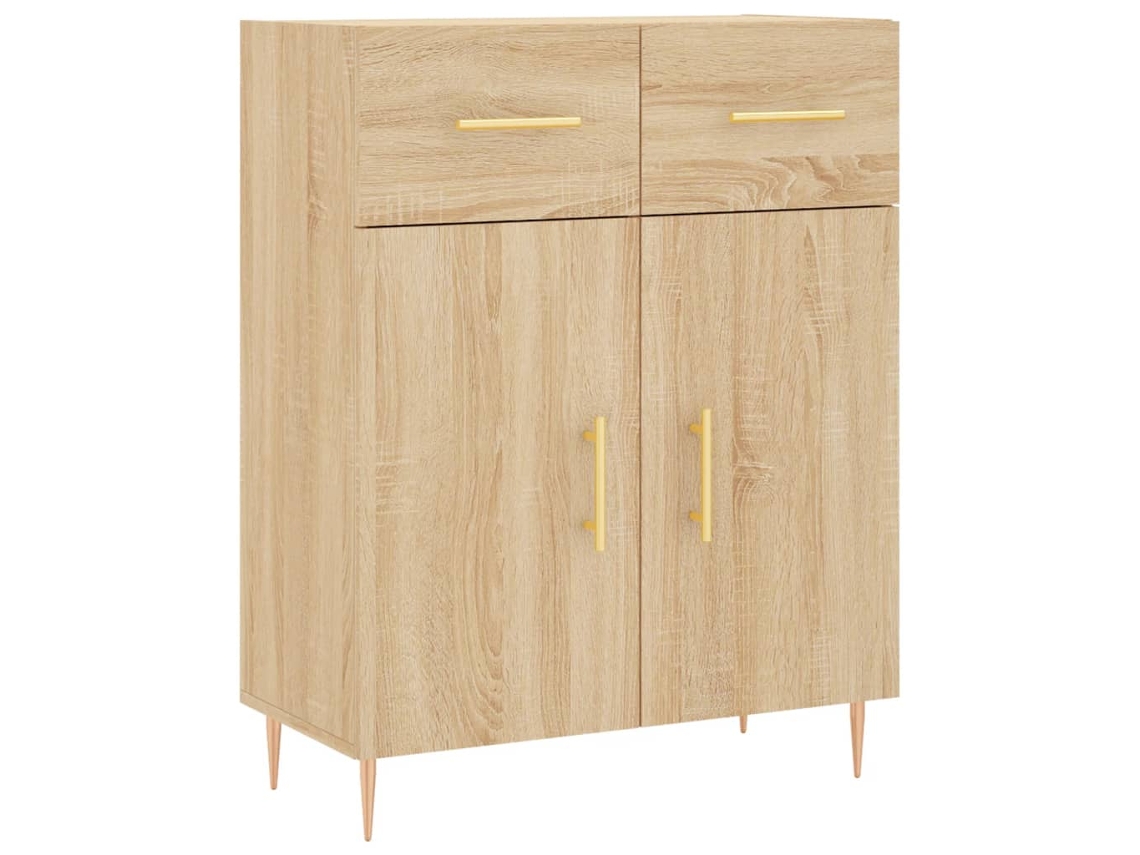 Sideboard, Sideboards Vidaxl Marrom Madeira Processada (n/a)