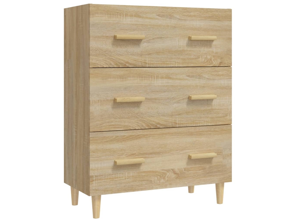 Sideboard, Sideboards Vidaxl Marrom Madeira Processada (n/a)