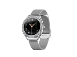 Smartwatches femininos com tela sensível ao toque AMOLED de 1,28" e chamadas para celulares Android e iOS. Bestvite.