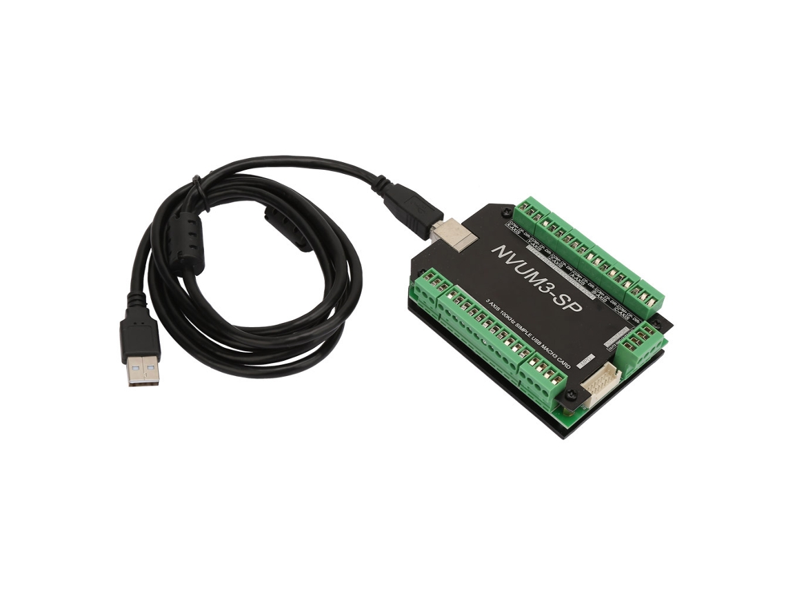 Cartão de Controle de Movimento Usb Mach3 3 Eixos 100khz