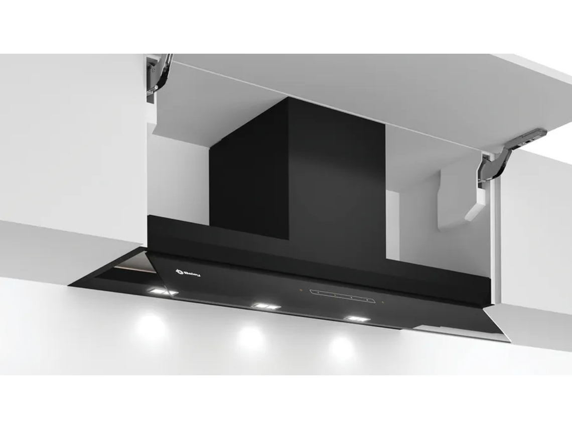 Exaustor BALAY 3BD997GN (460 m³/h - 90 cm - Preto)