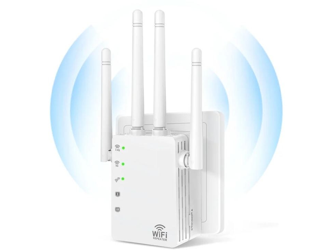 Extensor Wifi De Banda Dupla De 1200 Mbps De 2 4 E 5 Ghz Amplificador De Sinal De Extensor Wifi Para Cobertura Doméstica Até 12.880 Pés Yizhood