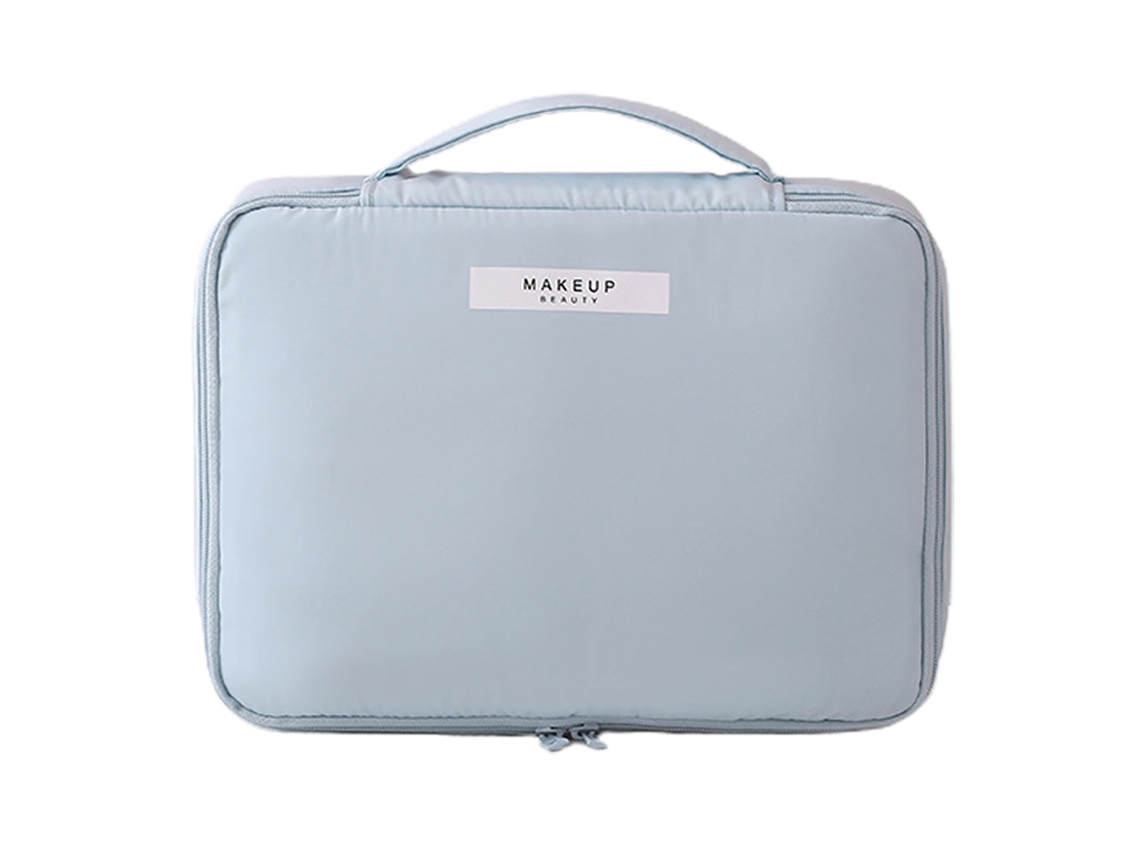 Bolsa de Maquilhagem Simples Portátil Impermeável para Viagem com Zíper Pvc RNEMITERY