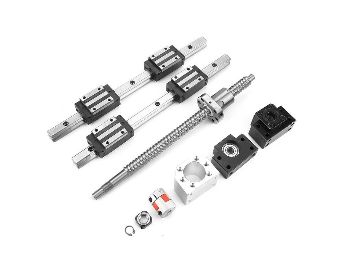 Kit De Guia Linear E Tara De Esfera Laxiscreed 300mm Compatível Com Bf12 E Bk12