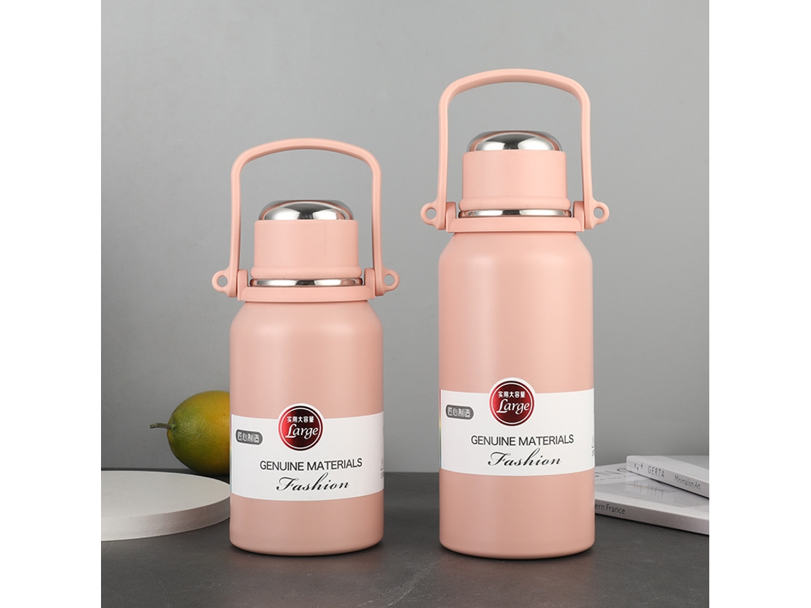 Garrafa Com Isolamento A Vácuo Em Aço Inoxidável 316 Garrafa De Água Portátil Para Exterior 900ml*