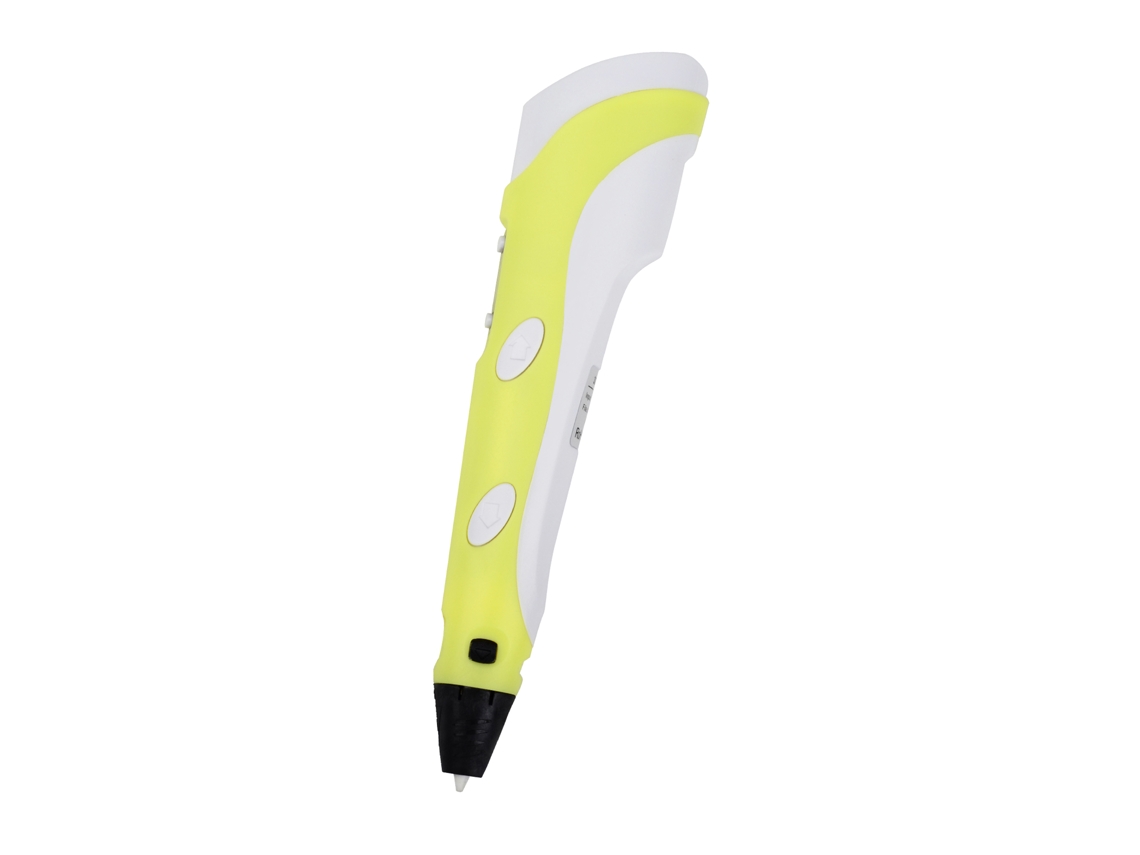 Caneta de impressão 3d com filamento pla abs tela led controle velocidade para crianças adultos S/MARCA
