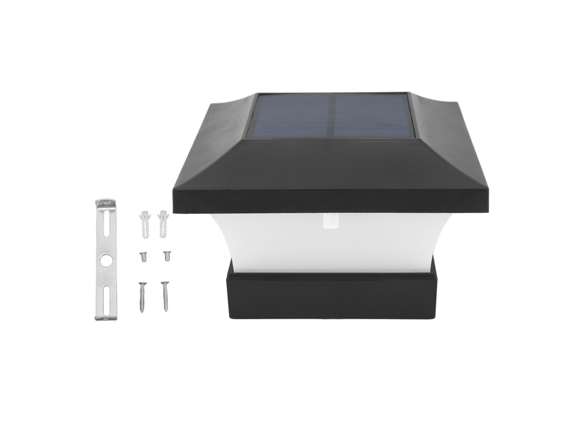 Luminária Solar Led Branca de 2000mah com Classificação Ip65 para Postes CHABERLU