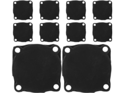 Conjunto De 10 Almofadas De Borracha Para Reparo Do Diafragma Do Compressor De Ar, Para Pressostato Gokoco