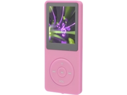 Reprodutor de MP3/MP4 de 8 GB, 8 GB (preto) (branco) (rosa) Reprodutor de música de 1,8 polegadas com entrada para cartão de memória para cursos de música
