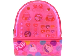 Mochila MARKWINS Pop Maquilhagem Neon Pink