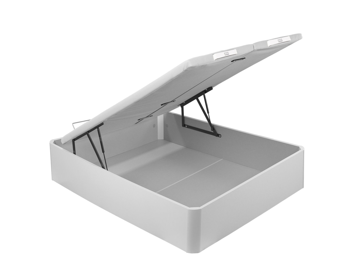 Sommier com Arrumação PIKOLIN Naturbox 2.0 Tampa Dupla - 150x190cm (41 Cm de Altura - Branco)