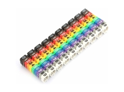 Etiqueta de Cabo Numérica Código 09 6mm² 100 Peças