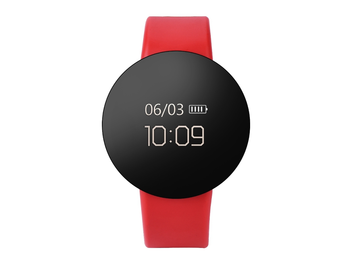 Pulseira inteligente com monitoramento de passos e frequência cardíaca EOOCOO