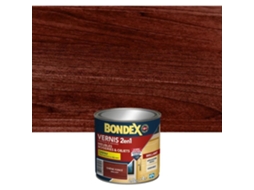 Verniz Para Madeira Interior E Exterior Carvalho Escuro Brilhante 0,25l Bondex
