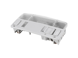 Lâmpada De Leitura Interna Teto Para Golf Mk4 B5 Fabia 1td947105 3b0947105c Cinza Abs Cinza