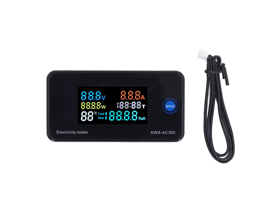 Yuru voltímetro Amperímetro CA Digital LCD S/MARCA