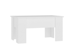 vidaXL Mesa de centro 79x49x41 cm madeira processada branco