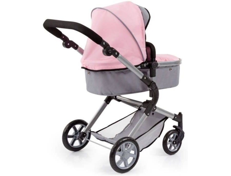 Carrinho de Bonecas BAYER Neo Star Cinzento
