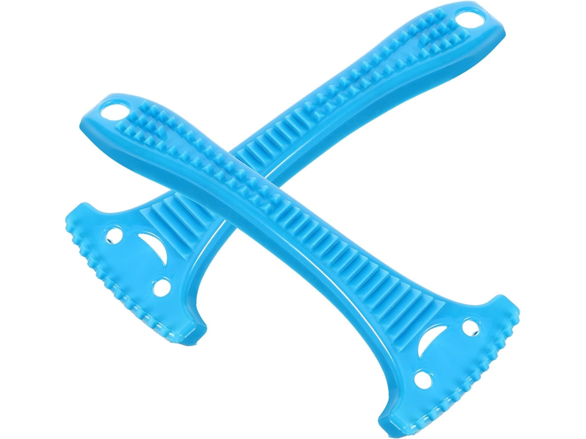 2 unidades de Mild Foot Lixa em Abs para pedicure em casa ou na sala de estar.