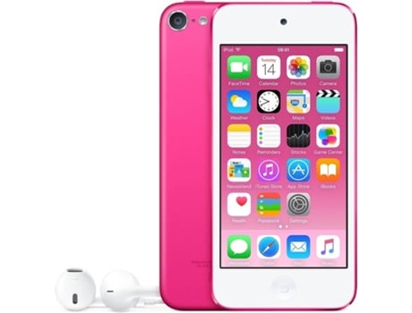 Leitor MP5 APPLE iPod Touch 128GB Rosa — 128GB