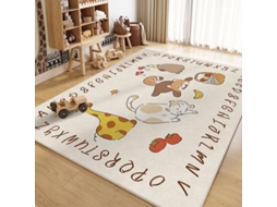 Tapete de Atividades Educativo Antiderrapante, Tapete de Engatinhar para Crianças, Tapete Decorativo para Quarto,estilo 3/40x60cm GERTIZ