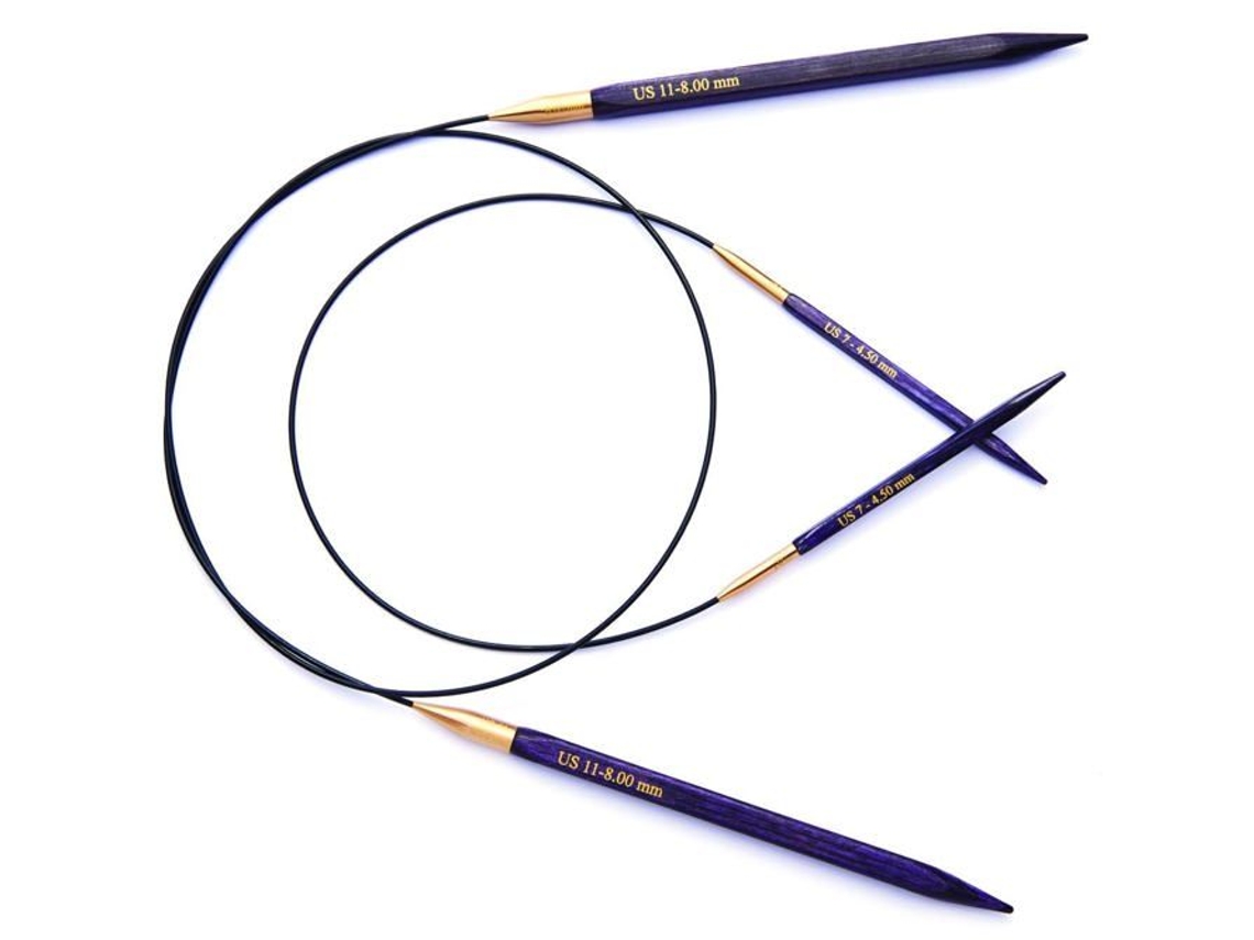 Agulha De Tricô Knitpro Jadore Cubics 40 Cm 4,00 Mm Ergonômica