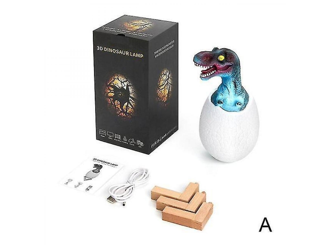 Lâmpada de Dinossauro 3D Brinquedos Presentes Lâmpadas de Controle Lâmpadas