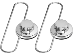 Suporte De Toalhas Com Ventosa, Design Minimalista, Aço Inoxidável,