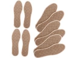 Palmilhas De Algodão E Linho, Aromáticas E Absorventes De Suor, 5 Pares, Confortáveis E Respiráveis Para Uso Diário