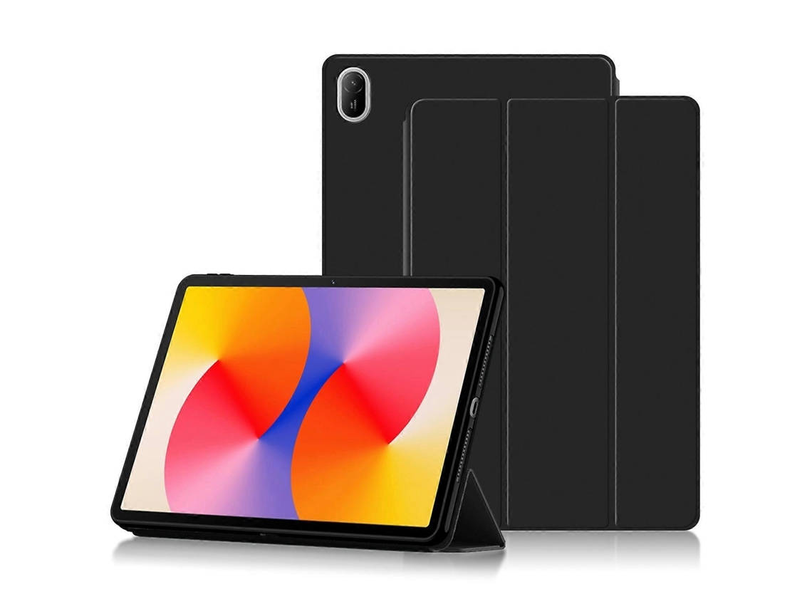 Capa Traseira De Couro Sintético Com Proteção Total E Tripla Para Tablet Huawei Matepad Se 11 Slowmoose