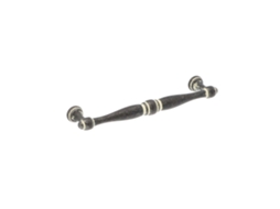 Puxador para Móveis HARDWAREXCHANGE em Zamac com 128mm de distância central, conjunto de 25