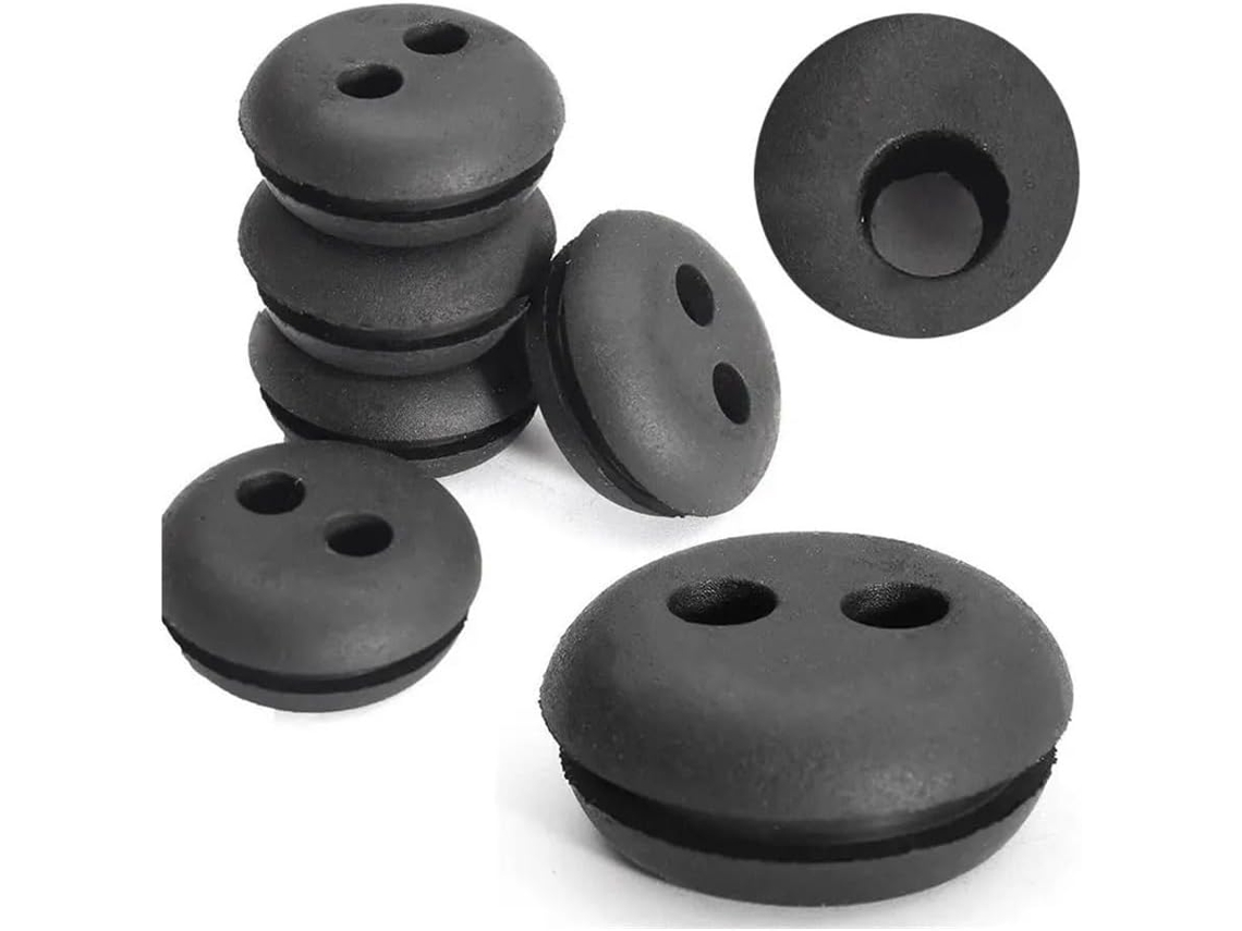 Conjunto De 5 Arruelas Vedação Combustível Com 2 Furos Para Cortador