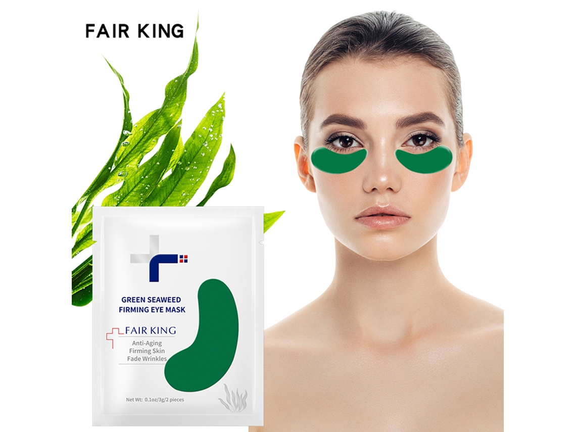 Máscara para Olhos Fair King com Algas Verdes (2 unidades): Antienvelhecimento e Remove Olheiras